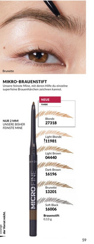 Avon microfine augenbrauen - microfine,