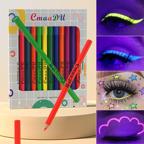 Teiliges eyeliner set - 12-teiliges, uv
