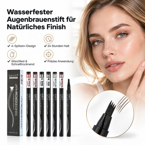 Brow pen tip - 3d, 4-tip