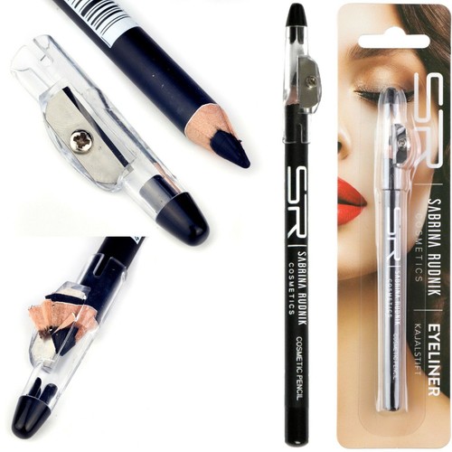 Kajalstift schwarz augen - schwarz,