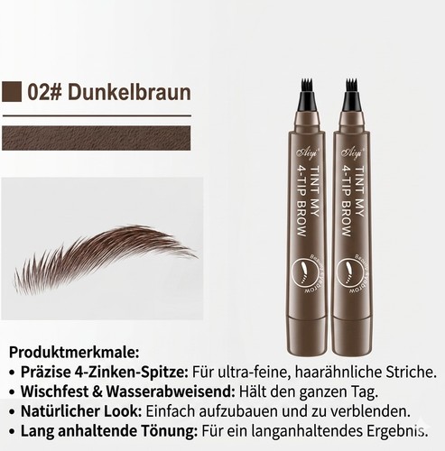 Augenbrauenstift wasserfest - 2x,